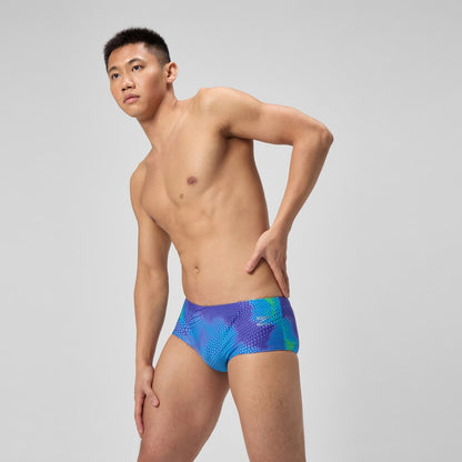 Club Training Printed 13.5cm Brief Blue | Speedo
