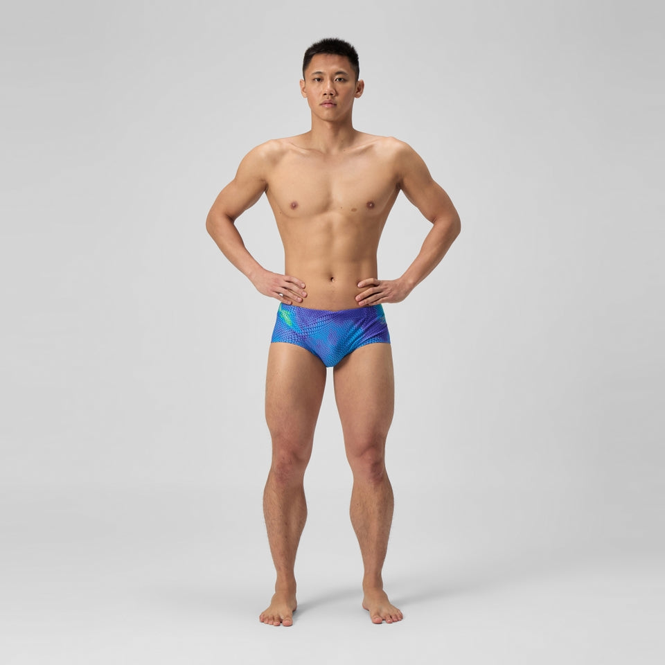 Club Training Printed 13.5cm Brief Blue | Speedo
