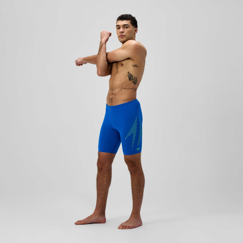 Hyperboom Placement Jammer Blue/Green | Speedo