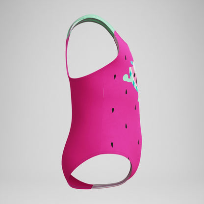 Infant Girls Learn to Swim Printed Swimsuit Pink | Speedo