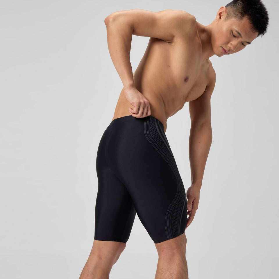 Printed V Class Movement Jammer Black | Speedo