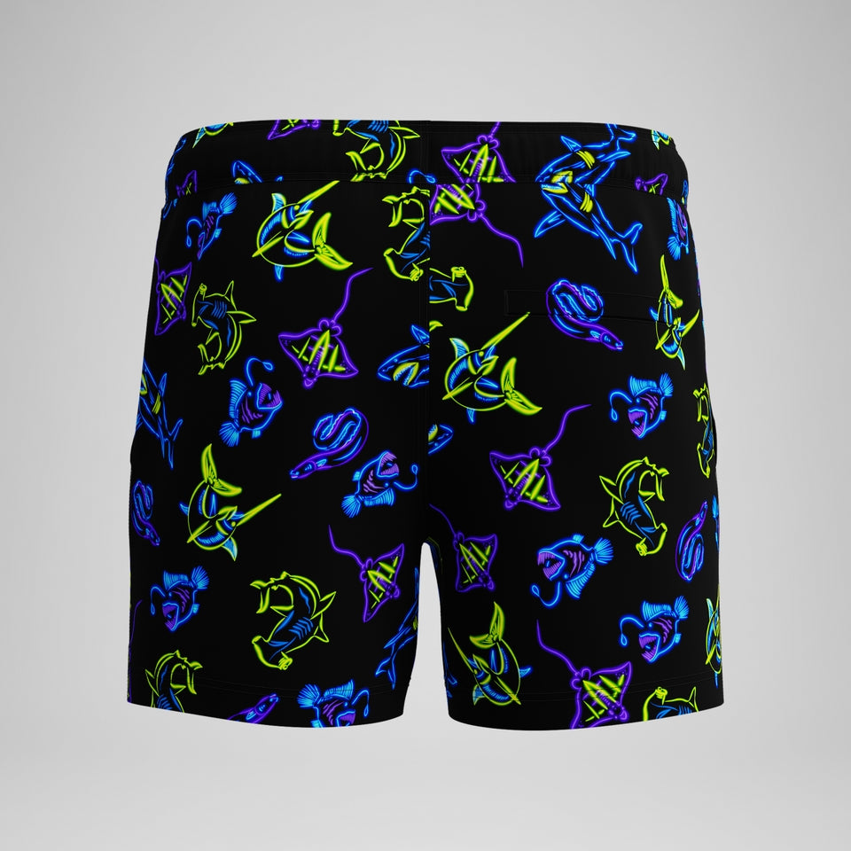 Redondo Edge Printed 35cm Swim Shorts Navy | Speedo