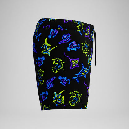 Redondo Edge Printed 35cm Swim Shorts Navy | Speedo