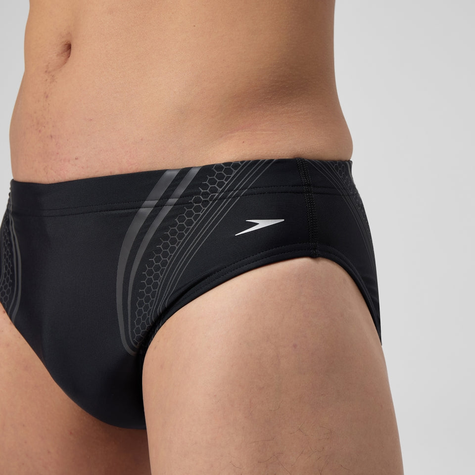 Printed V Class Movement Brief Black | Speedo
