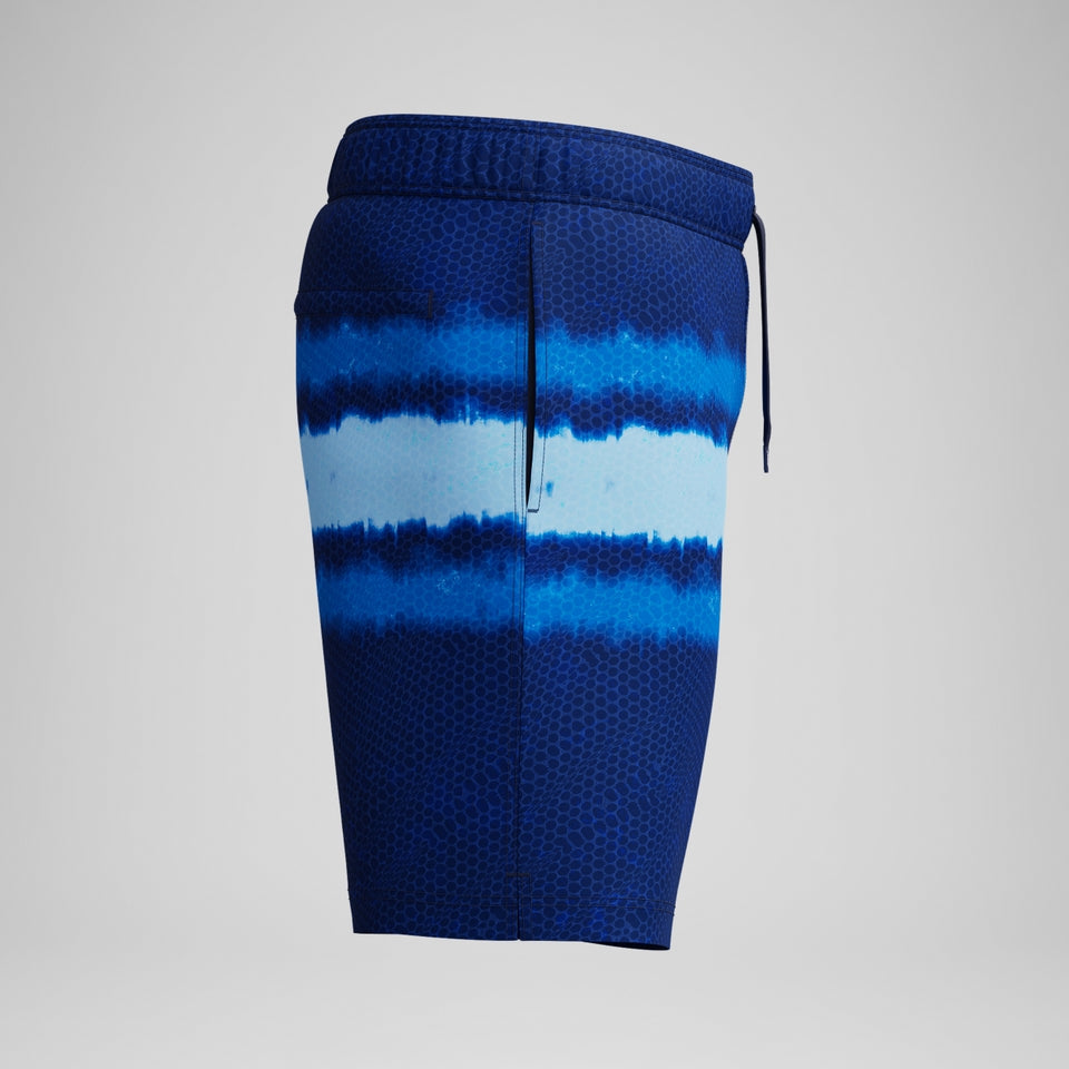 Redondo Edge Printed 45cm Swim Shorts Navy/Blue | Speedo