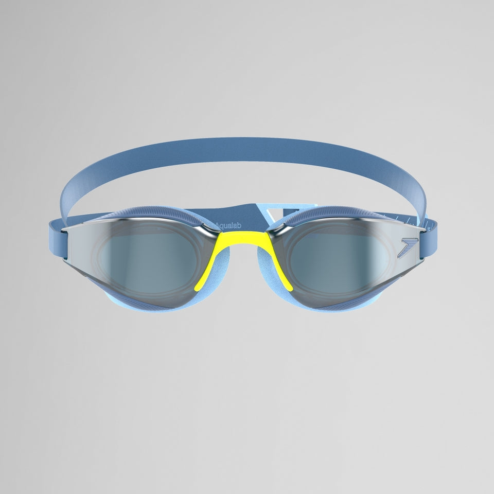 Adult Fastskin Hyper Elite Mirrored Goggles Blue/Silver | Speedo
