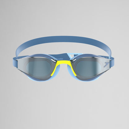Adult Fastskin Hyper Elite Mirrored Goggles Blue/Silver | Speedo