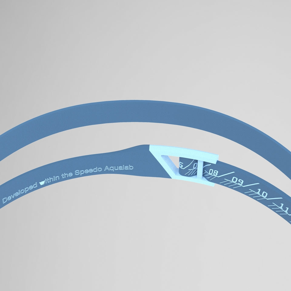 Adult Fastskin Hyper Elite Mirrored Goggles Blue/Silver | Speedo
