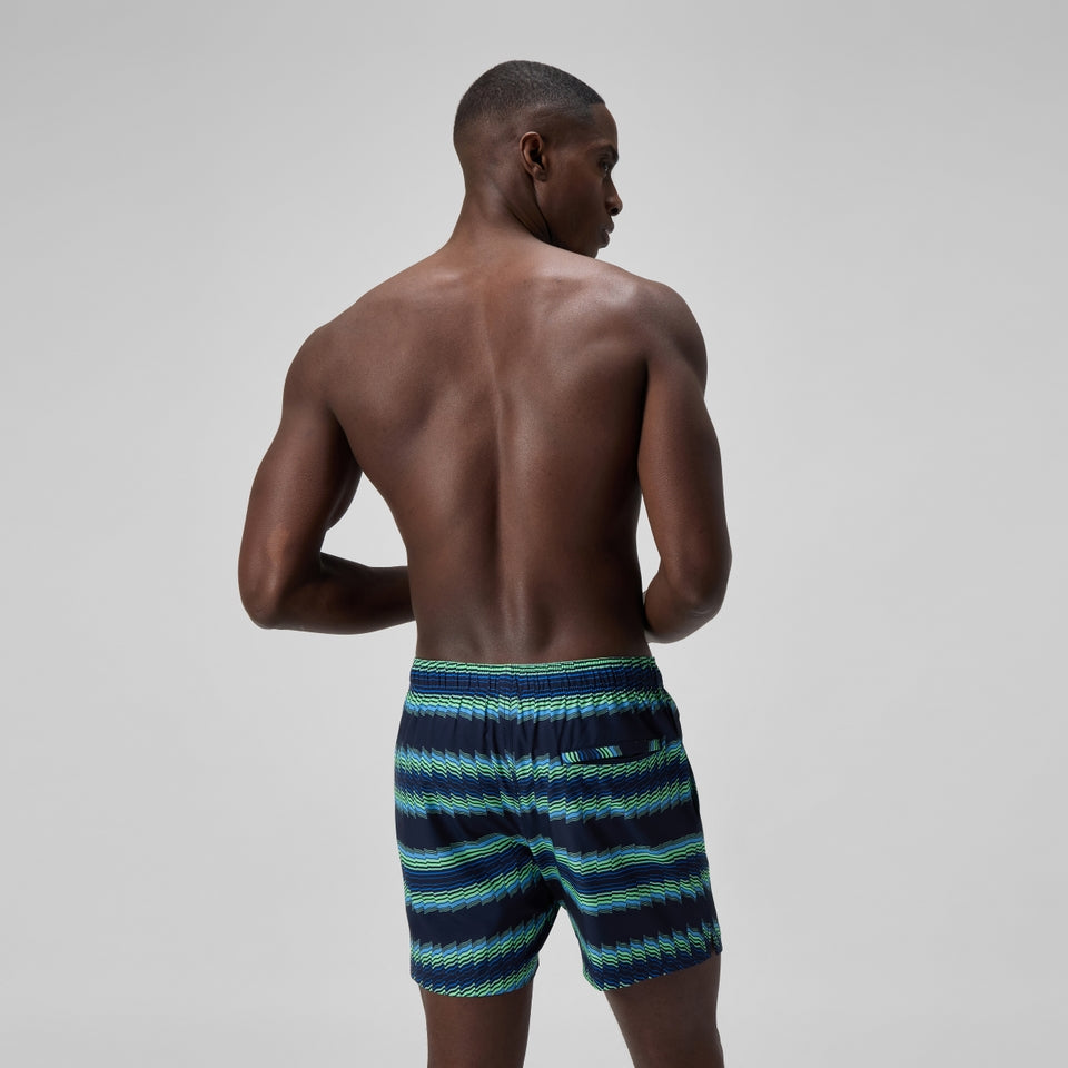 Redondo Edge Printed 40cm Swim Shorts Blue | Speedo