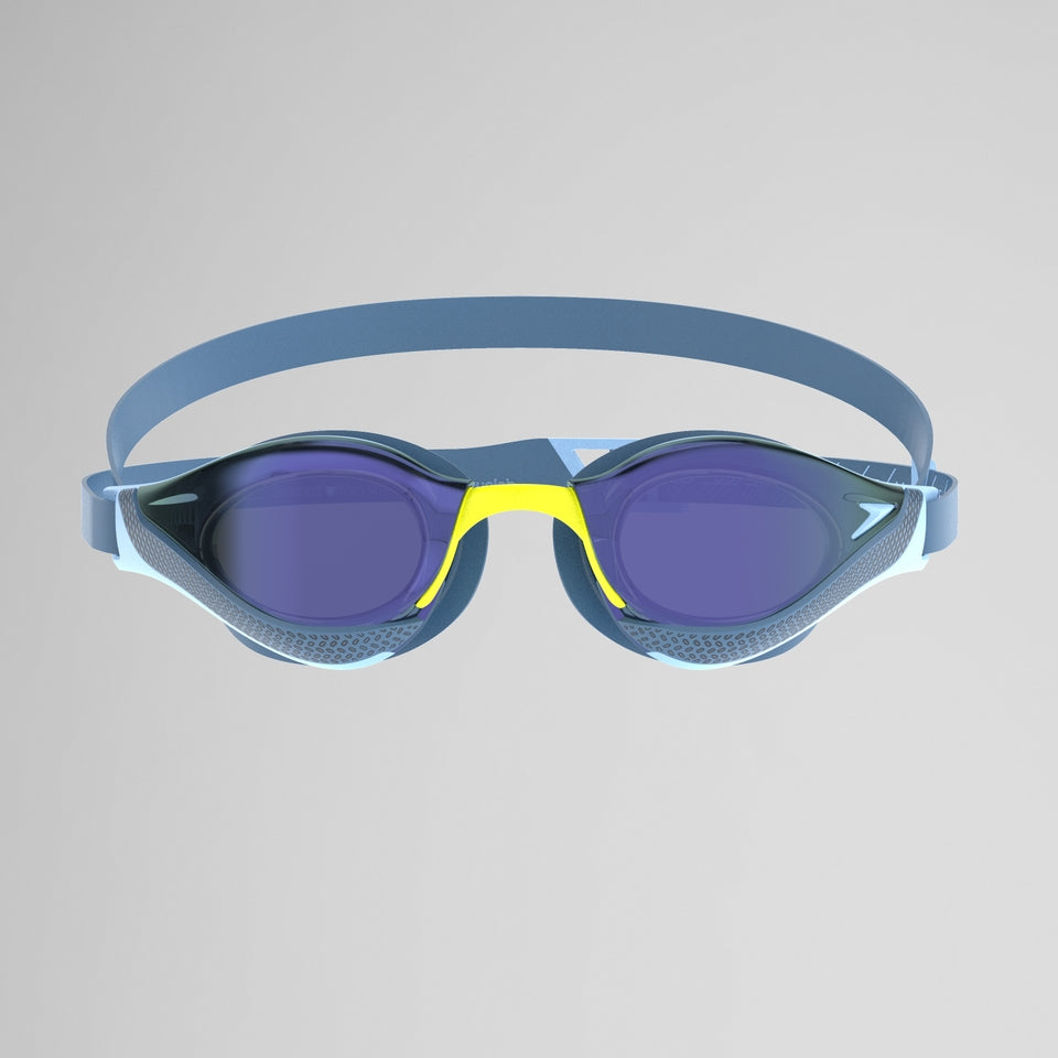 Adult Fastskin Pure Focus Mirrored Goggles Blue/Grey | Speedo