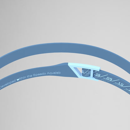 Adult Fastskin Pure Focus Mirrored Goggles Blue/Grey | Speedo