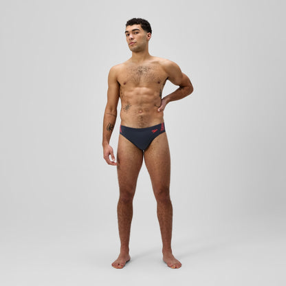 Hyperboom Splice Brief Grey/Orange | Speedo