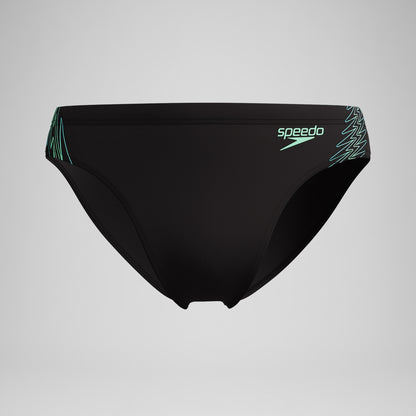 Hyperboom Splice Brief Black/Green | Speedo