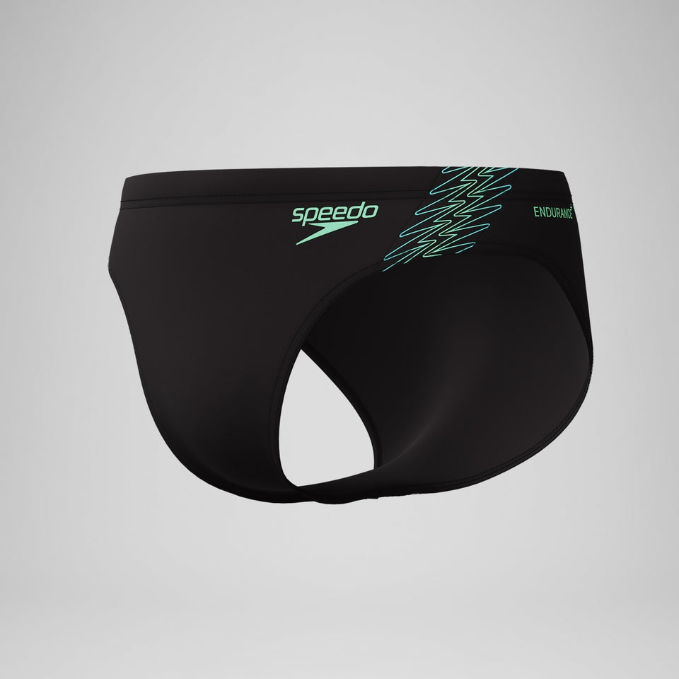 Hyperboom Splice Brief Black/Green | Speedo