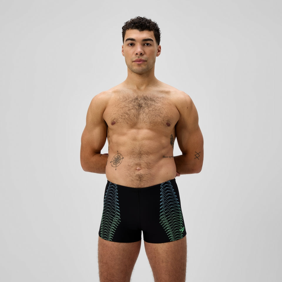 Duo Logo Aquashort Black | Speedo