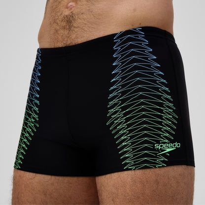 Duo Logo Aquashort Black | Speedo