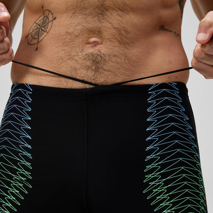 Duo Logo Aquashort Black | Speedo