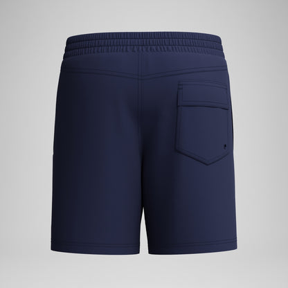 Boys Medley Logo 38cm Swim Shorts Navy/Blue | Speedo