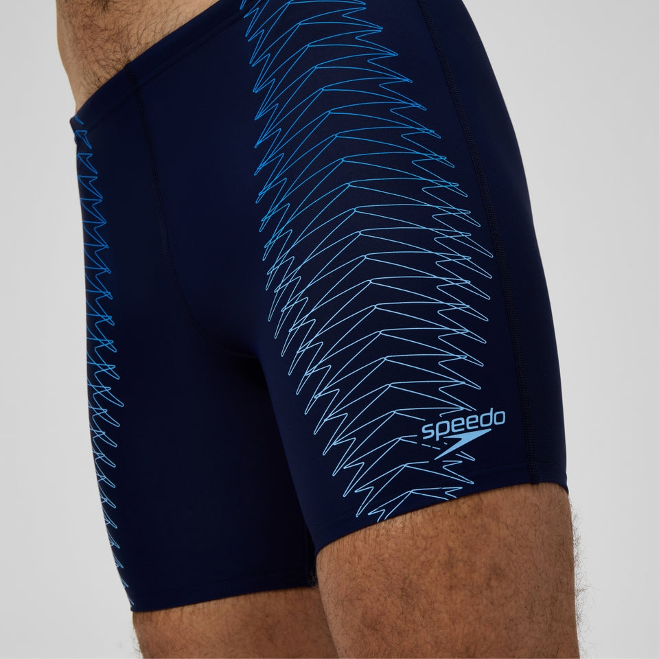Duo Logo Logo Print Mid Jammer Navy/Blue | Speedo