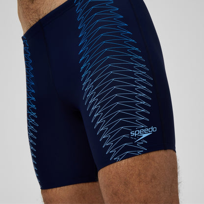 Duo Logo Logo Print Mid Jammer Navy/Blue | Speedo