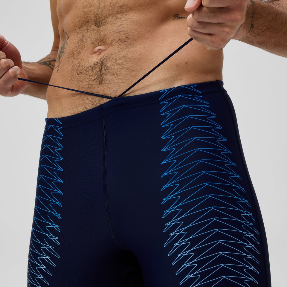 Duo Logo Logo Print Mid Jammer Navy/Blue | Speedo