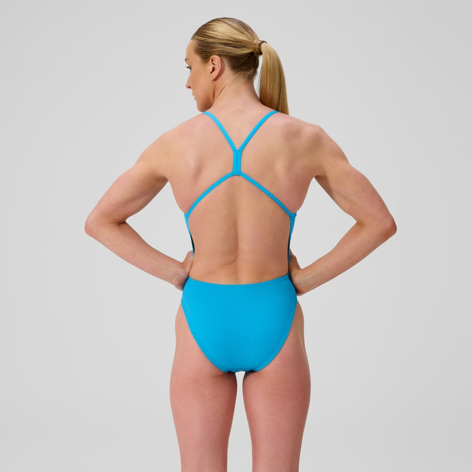 Club Training Solid V-Back 2.0 Swimsuit Blue | Speedo