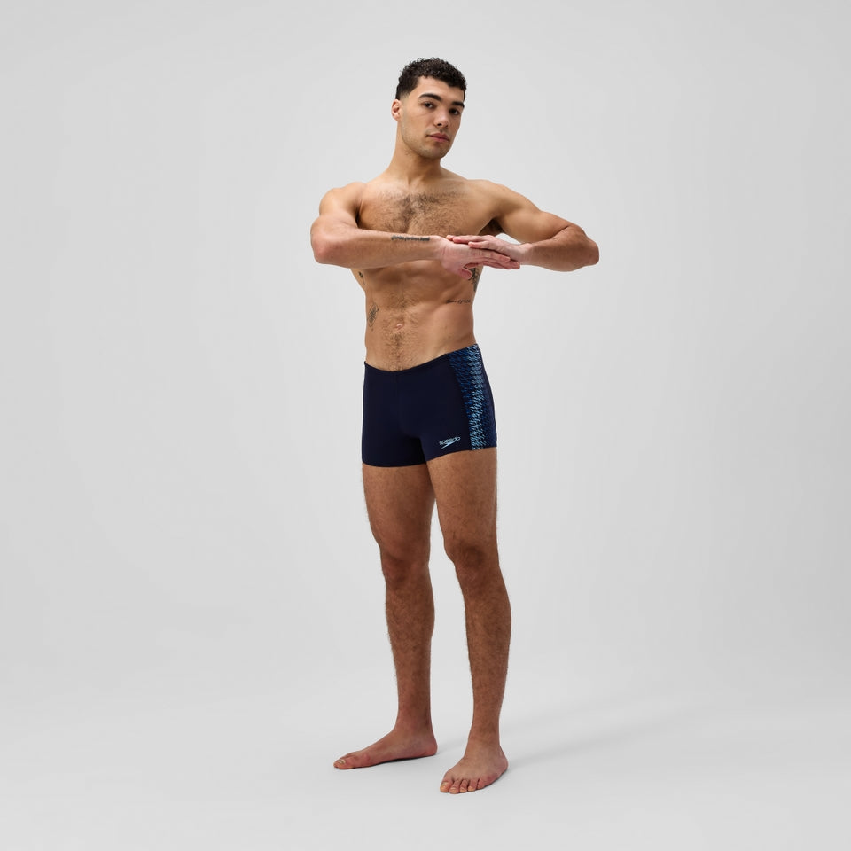 Endurance+ MAX Tech Panel Aquashort Navy/Blue | Speedo