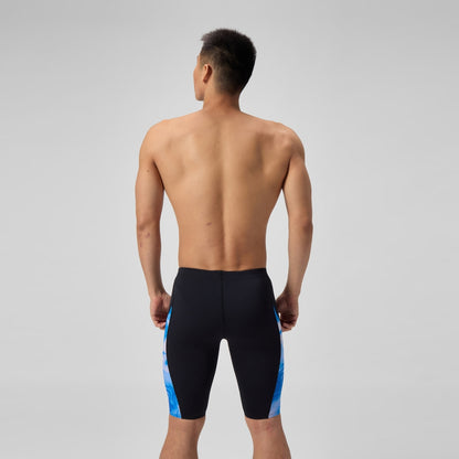 Club Training Printed Splice Jammer Black/Blue | Speedo