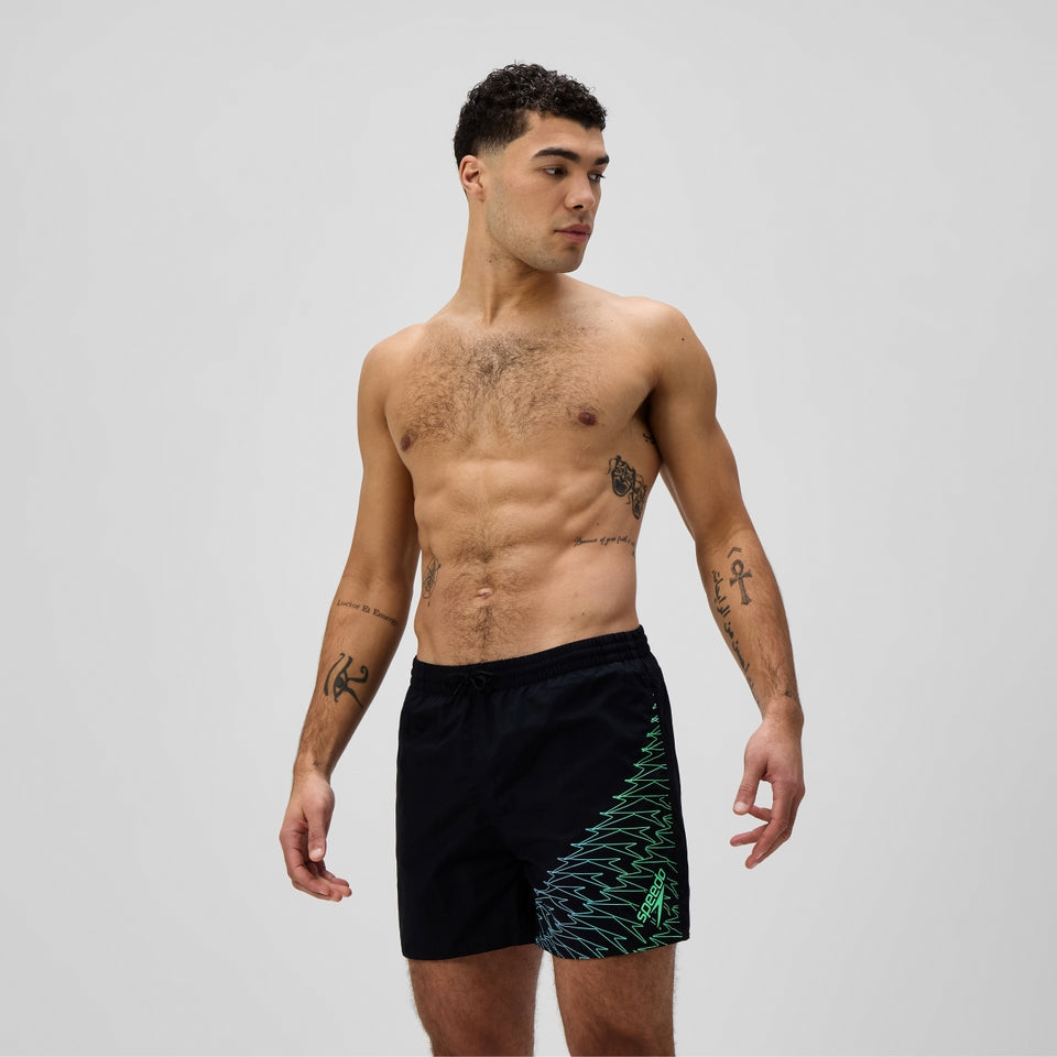 Medley Logo 40cm Swim Shorts Black | Speedo