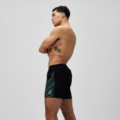 Medley Logo 40cm Swim Shorts Black | Speedo