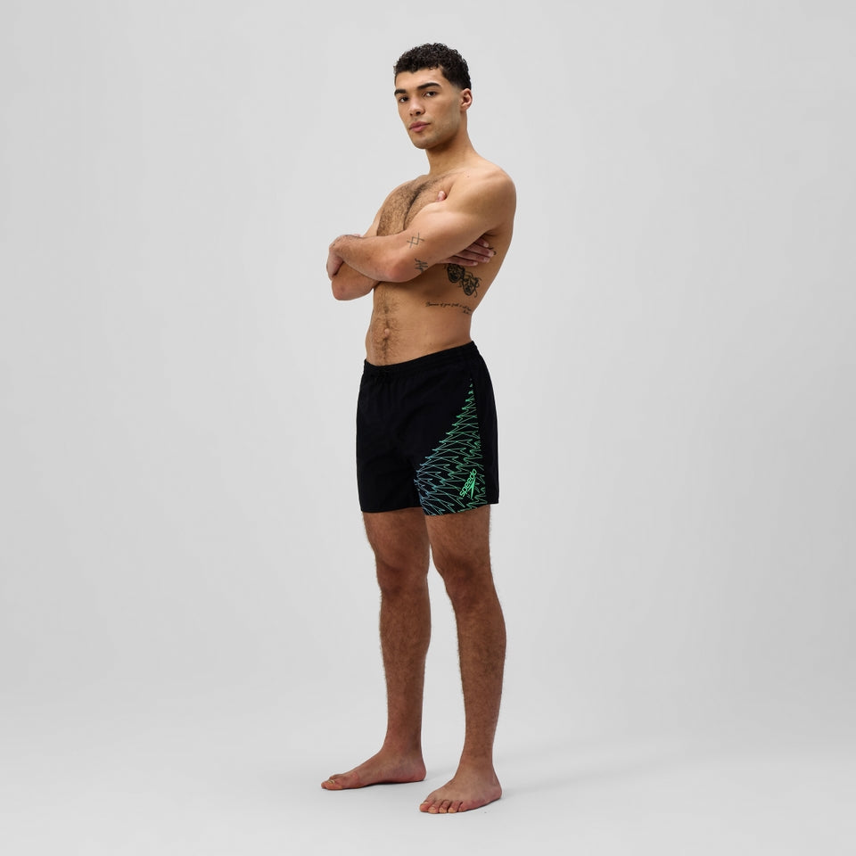 Medley Logo 40cm Swim Shorts Black | Speedo