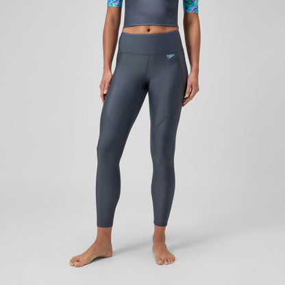 Solid Panel Leggings Grey | Speedo