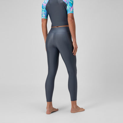 Solid Panel Leggings Grey | Speedo