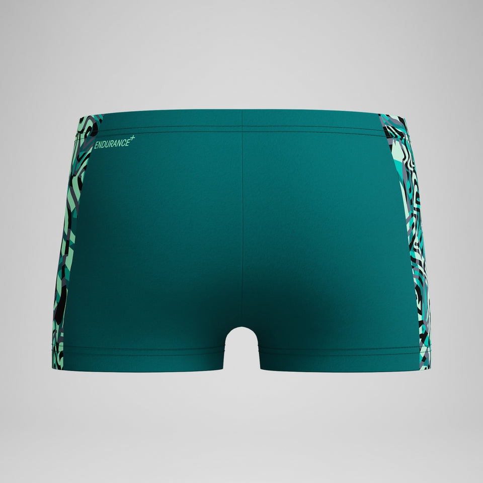Boys Panel Aquashort Green | Speedo