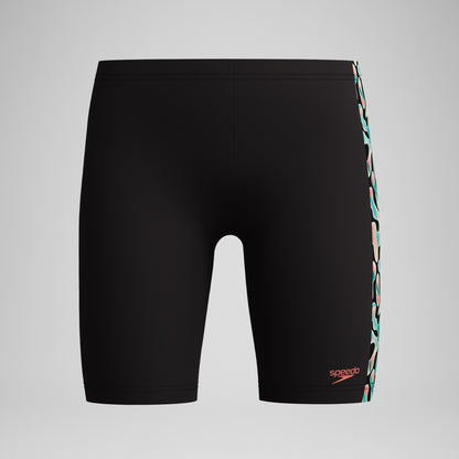 Boys Panel Jammer Black/Orange | Speedo