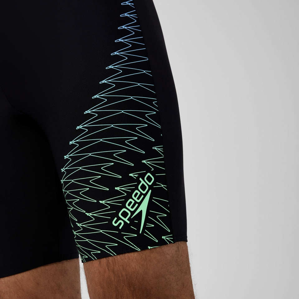 Medley Logo Jammer Black/Green | Speedo
