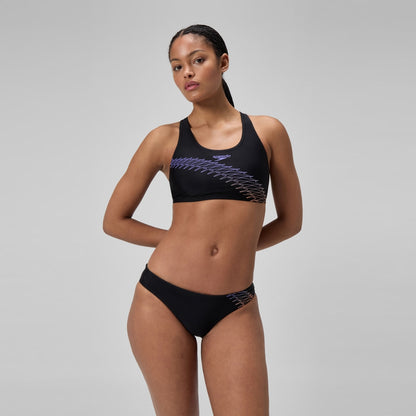 Placement Bikini Set Black/Peach | Speedo