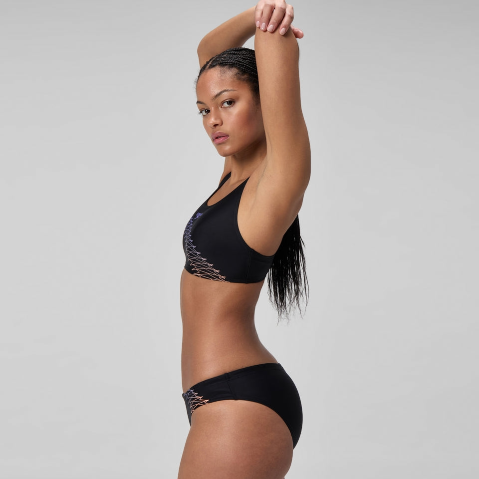 Placement Bikini Set Black/Peach | Speedo