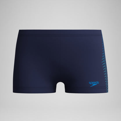 Boys Plastisol Placement Aquashort Navy/Blue | Speedo