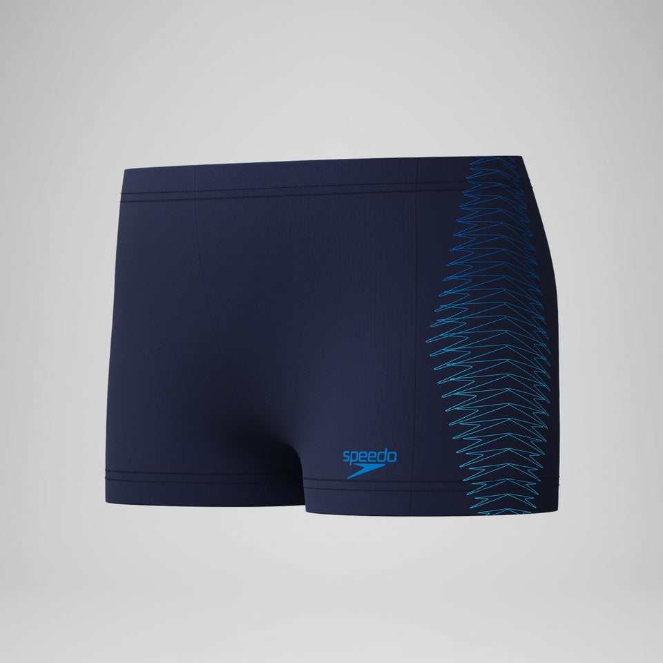 Boys Plastisol Placement Aquashort Navy/Blue | Speedo