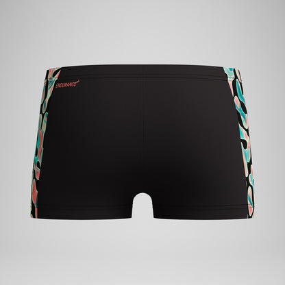 Boys Panel Aquashort Black/Orange | Speedo