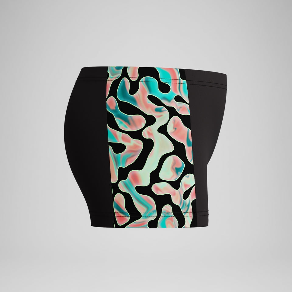 Boys Panel Aquashort Black/Orange | Speedo