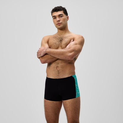 Hyperboom Panel Aquashort Black/Turquoise | Speedo