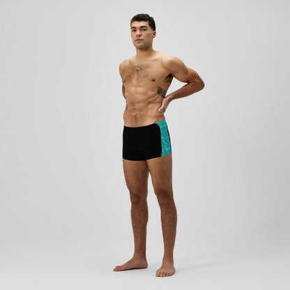 Hyperboom Panel Aquashort Black/Turquoise | Speedo