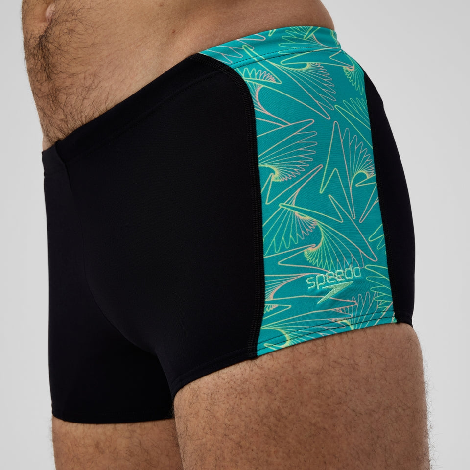 Hyperboom Panel Aquashort Black/Turquoise | Speedo
