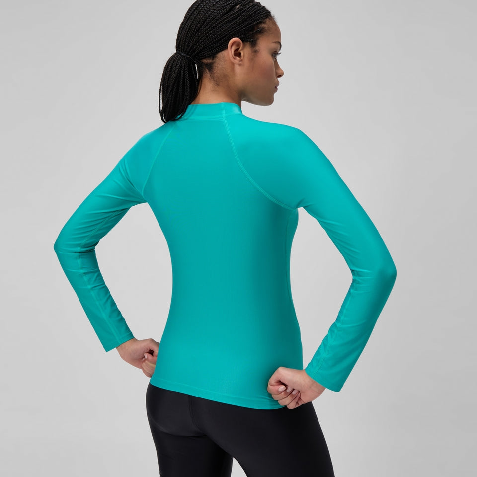 Long Sleeve Rashguard Turquoise | Speedo