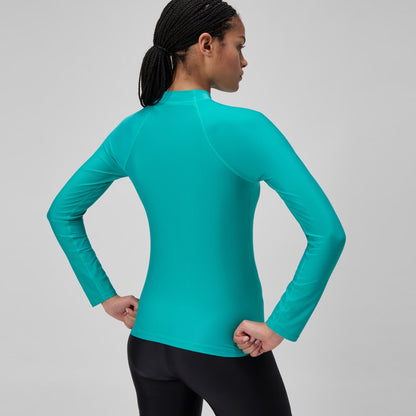 Long Sleeve Rashguard Turquoise | Speedo