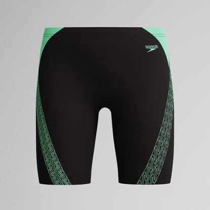 Boys Hyperboom Splice Jammer Black/Green | Speedo