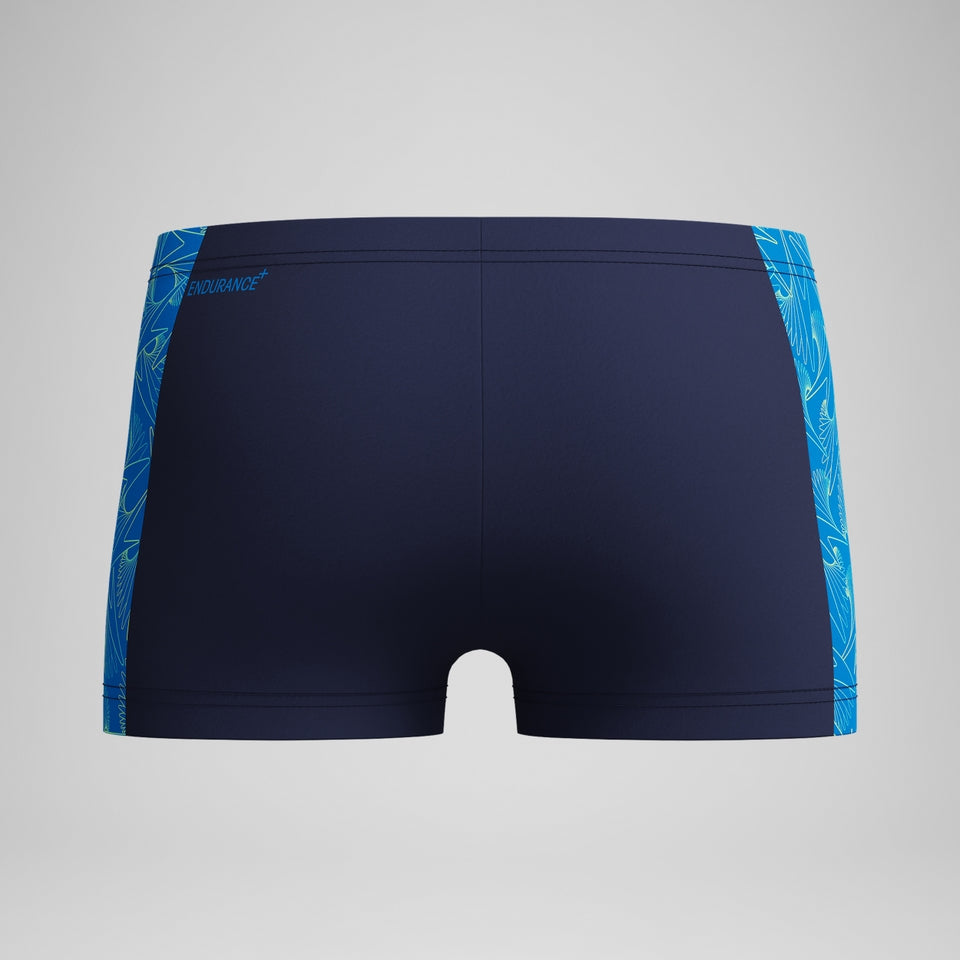 Boys Hyperboom Panel Aquashort Navy/Blue | Speedo