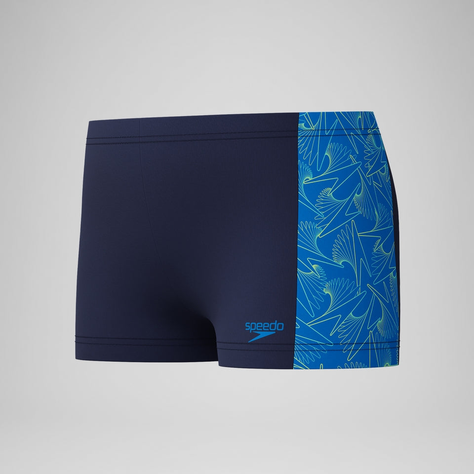 Boys Hyperboom Panel Aquashort Navy/Blue | Speedo